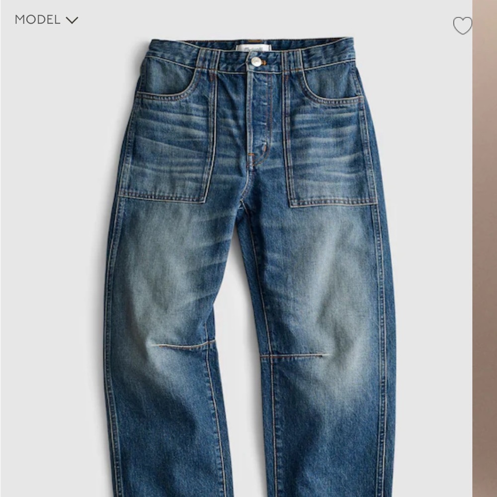 Madewell The Darted Barrel Jeans